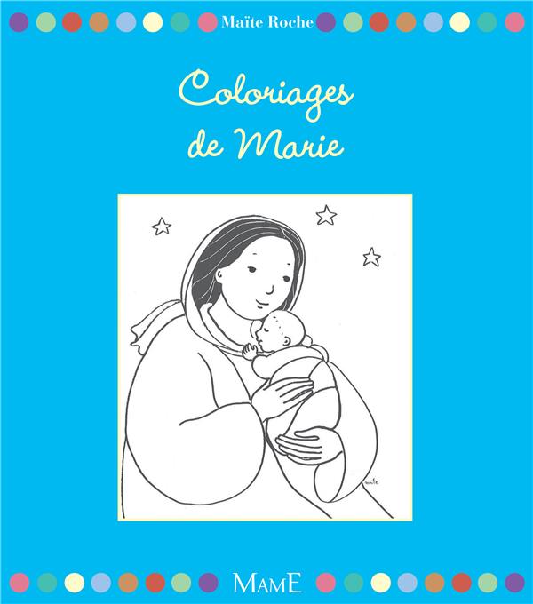 Coloriages de marie