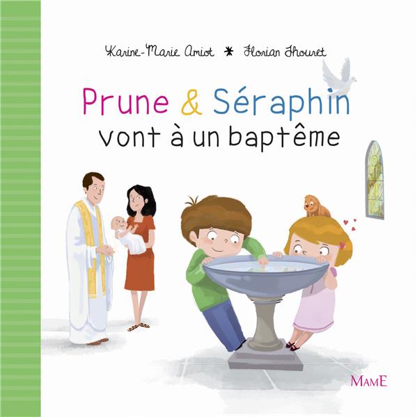 Prune et séraphin vont à un baptême