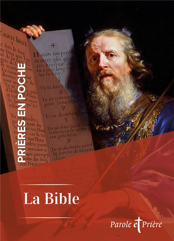 Prières en poche - la bible