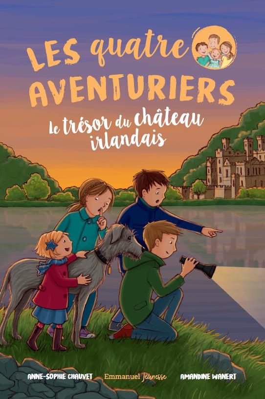 Les quatre aventuriers - t02 - le tresor du chateau irlandais