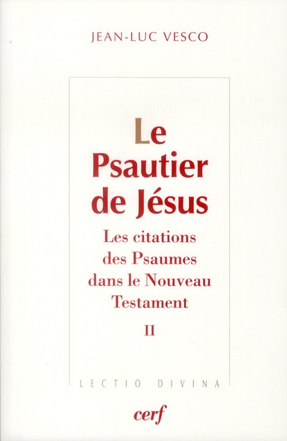 Le psautier de jesus, 2