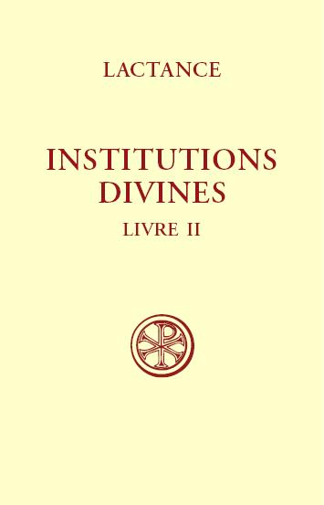 Institutions divines - livre 2