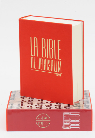 La bible de jerusalem - major toile rouge