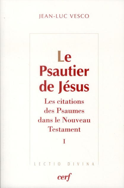 Le psautier de jesus, 1