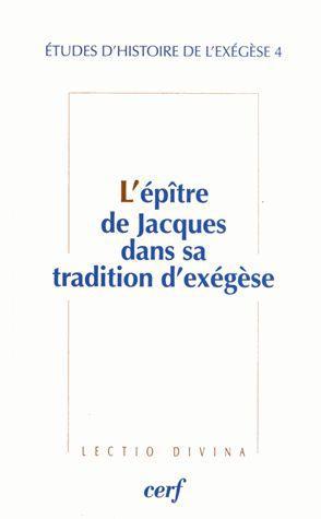 L'epitre de jacques dans sa tradition d'exegese