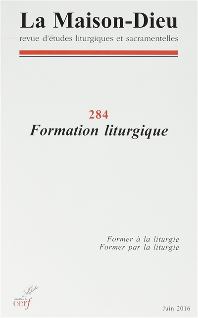 Maison-dieu 284 - formation liturgique