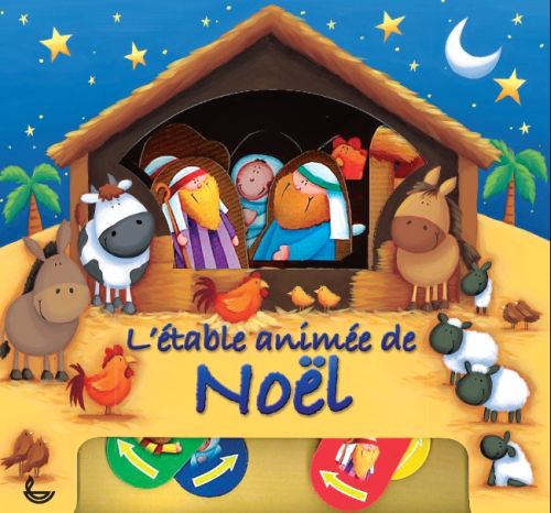 L'etable animee de noel