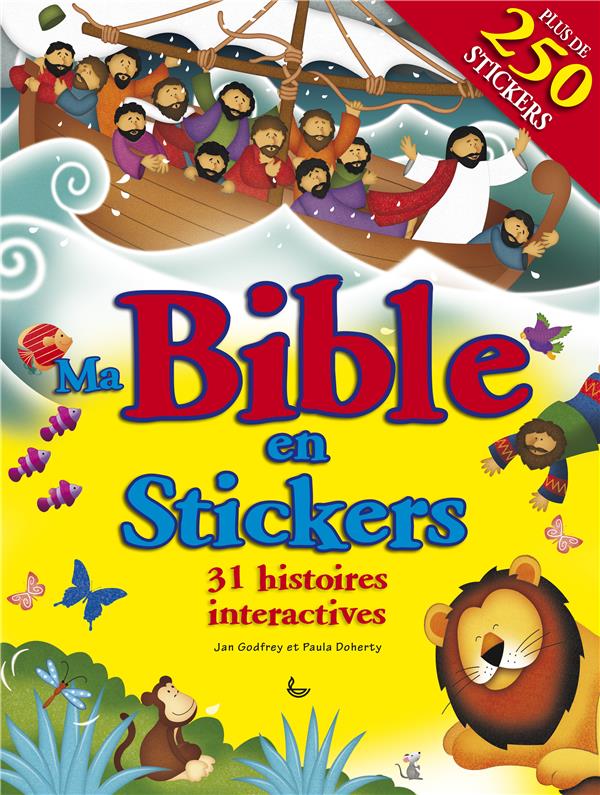 Ma bible en stickers  -  31 histoires interactives