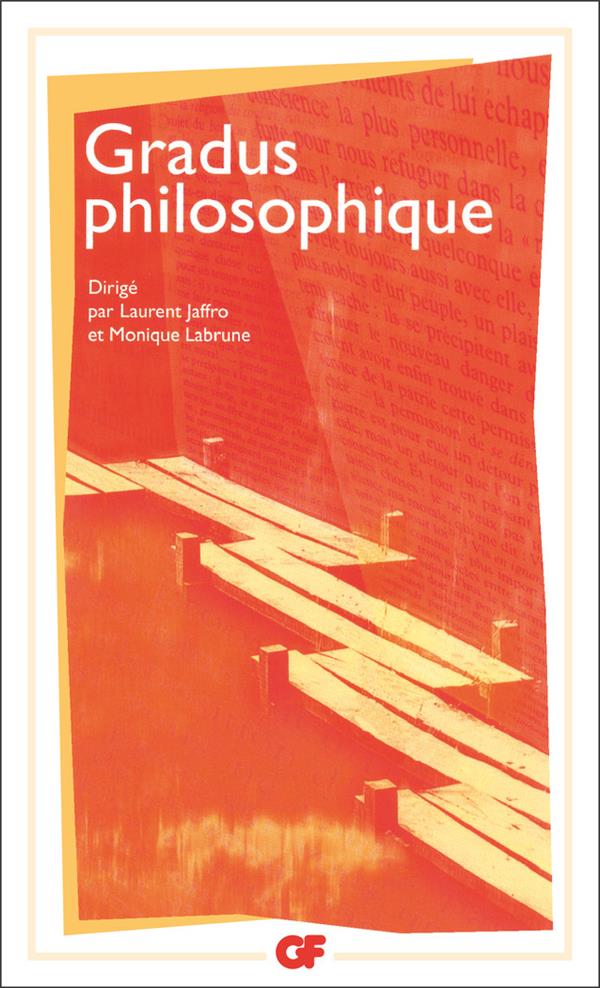 Gradus philosophique  -  un repertoire d'introductions methodiques