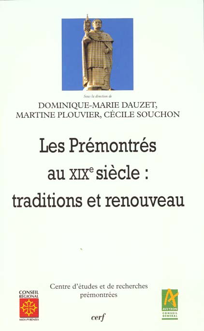 LES PREMONTRES AU XIXE SIECLE - PLOUVIER MARTINE - CERF