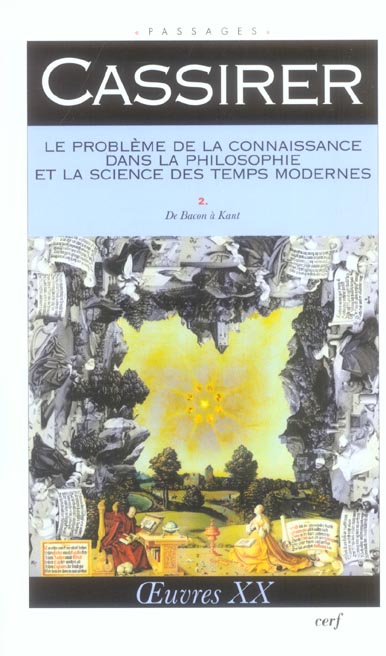 Le problème de la connaissance dans la philosophieet la science des temps modernes, ii