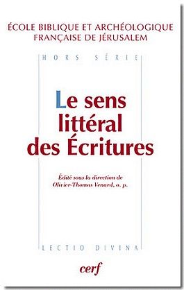 Le sens littéral des écritures