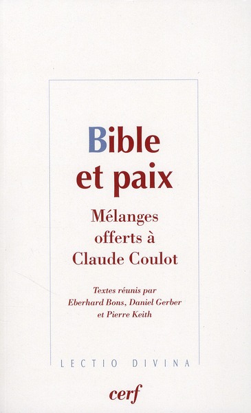 Bible et paix