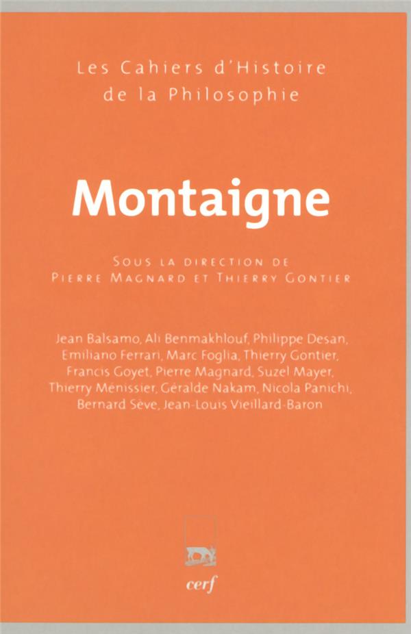 MONTAIGNE - MAGNARD PIERRE - CERF