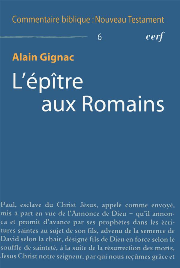 L'épître aux romains