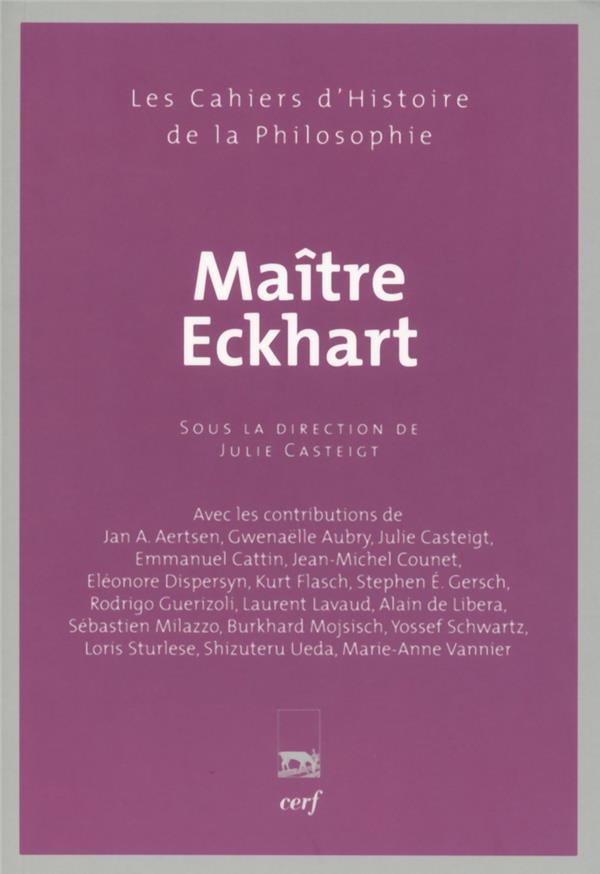 MAITRE ECKHART - CASTEIGT JULIE - CERF