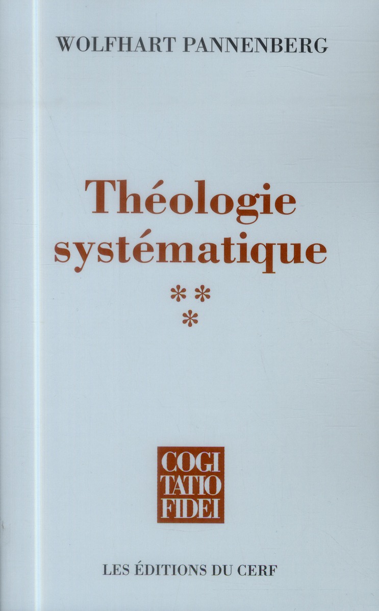 Theologie systematique iii