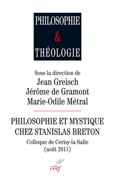 Philosophie et mystique chez stanislas breton