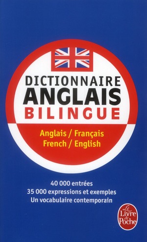 Dictionnaire le livre de poche  -  anglais-francais / french-english