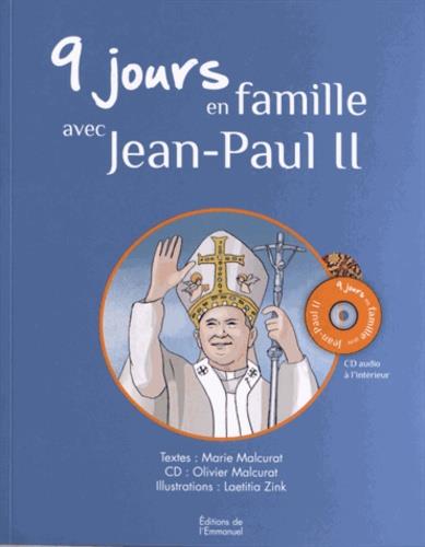 9 jours en famille avec jean-paul ii : livre + cd