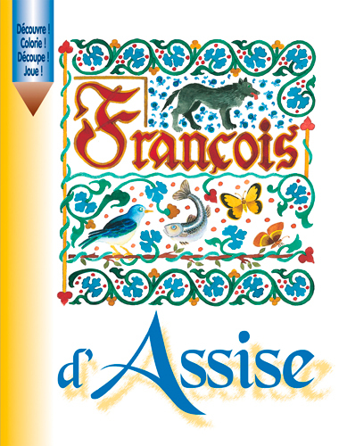 Francois d'assise-livre a colorier