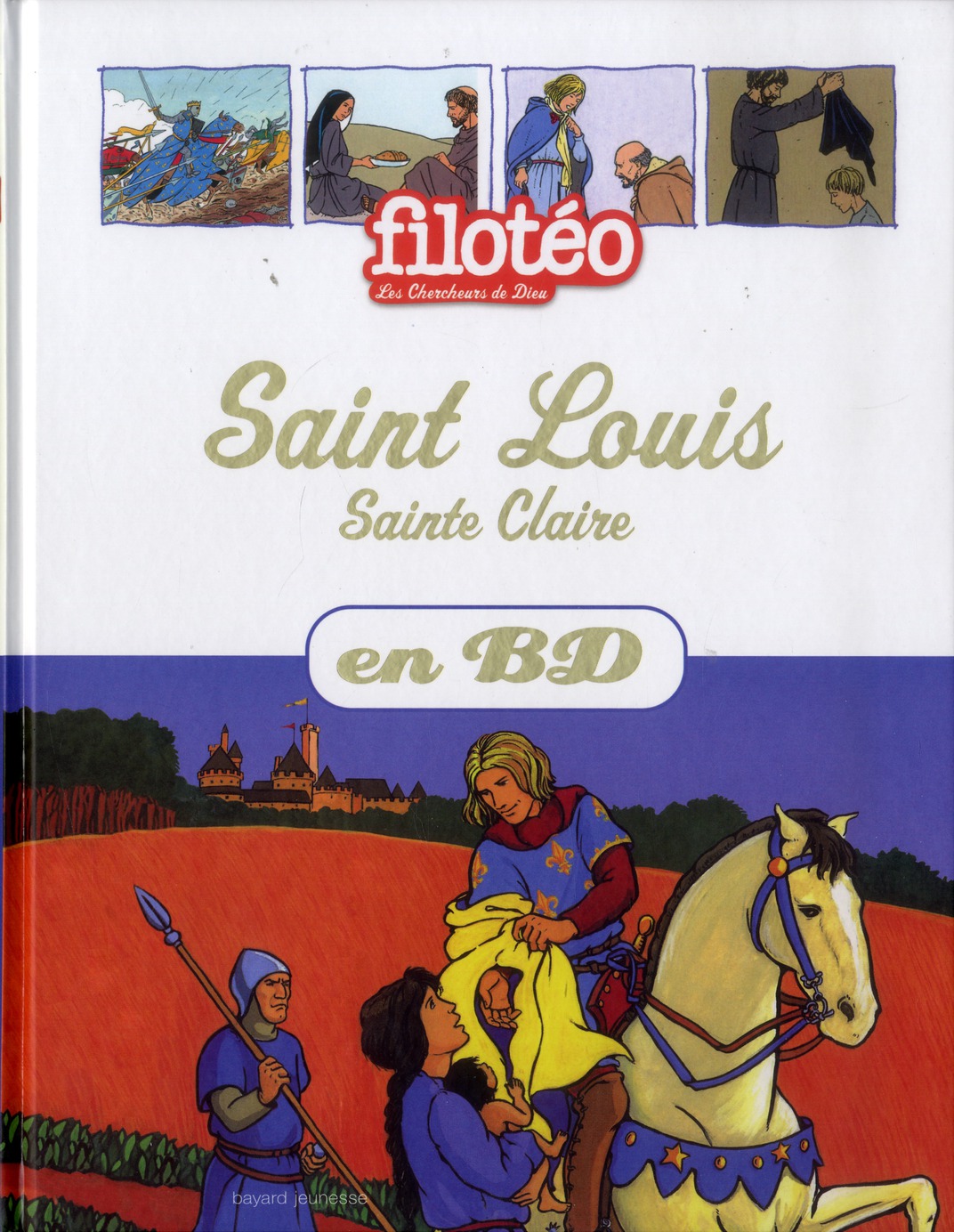 Saint louis, sainte claire, en bd