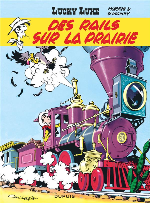 Lucky luke - tome 9 - des rails sur la prairie