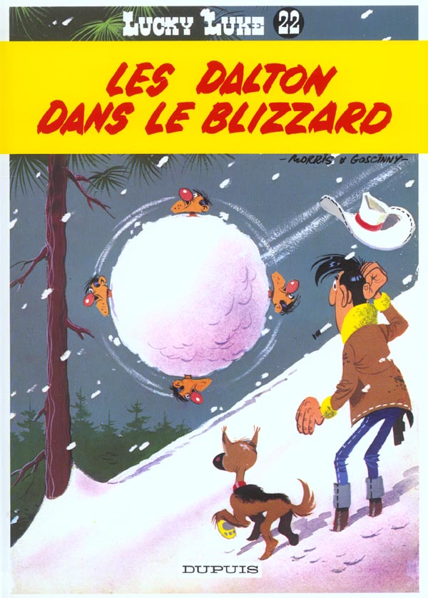 Lucky luke - tome 22 - les dalton dans le blizzard