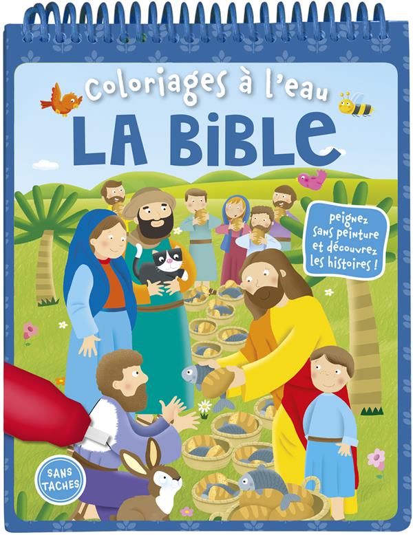 Coloriages a l'eau, la bible