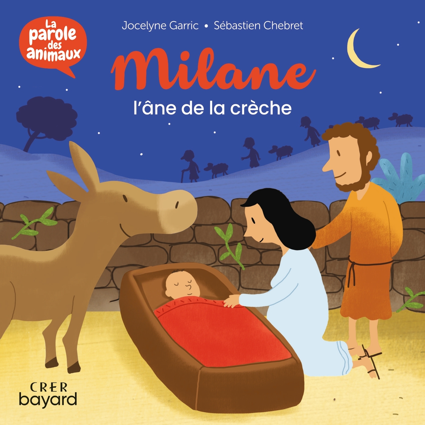 Milane , l'âne de la crèche - la parole des animaux