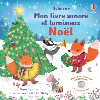 Noël - mon livre sonore et lumineux - dès 6 mois