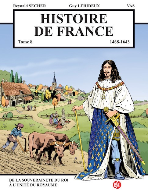 Histoire de france tome 8 - de la souveraineté du roi à l'unité du royaume