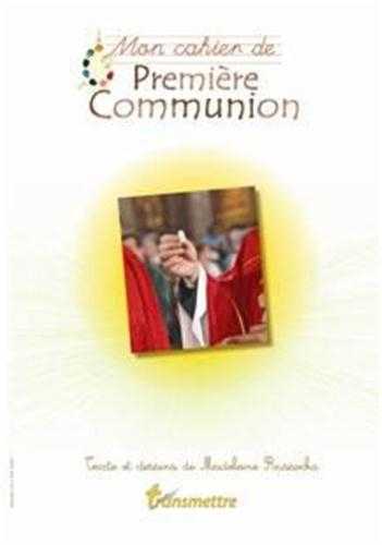 Mon cahier de premiere communion