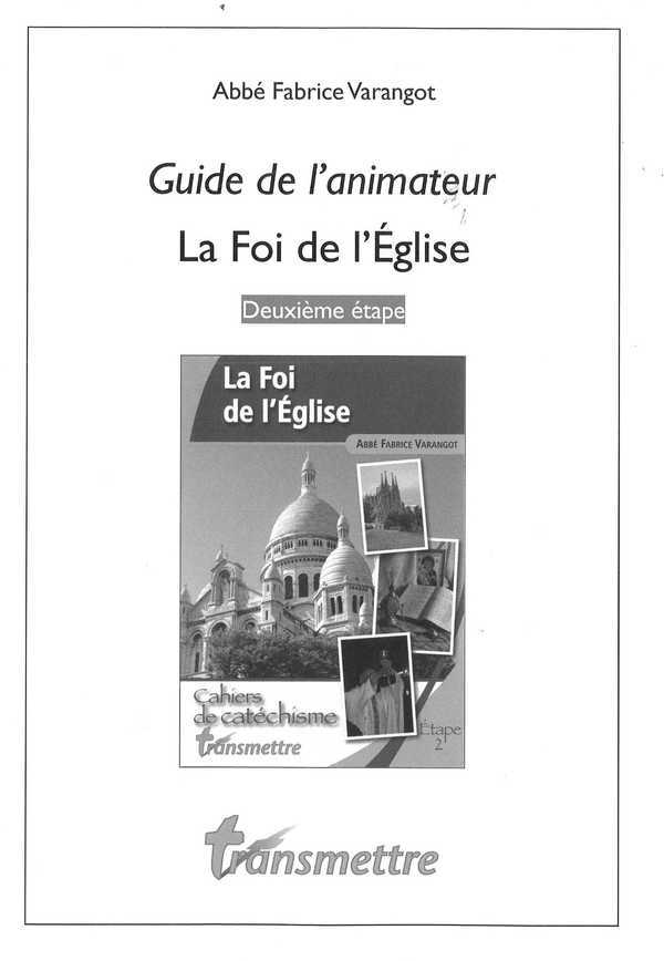 La foi de l'eglise