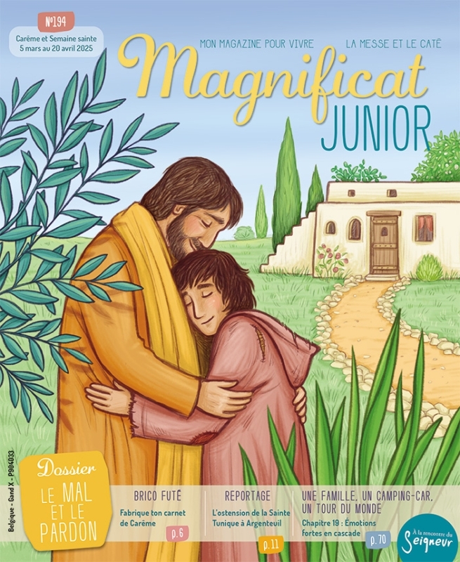 Revue magnificat junior n°194 + hors-série semaine sainte 2025