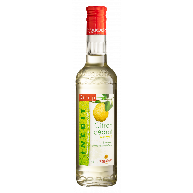 Sirop citron cedrat tonique - 50 cl