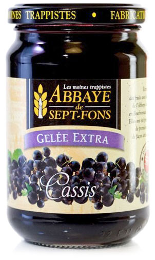 Cassis gelée extra 370g