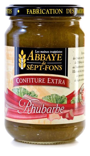 Confiture rhubarbe 370g