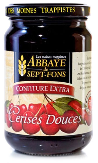 Confiture cerises douces extra 370g