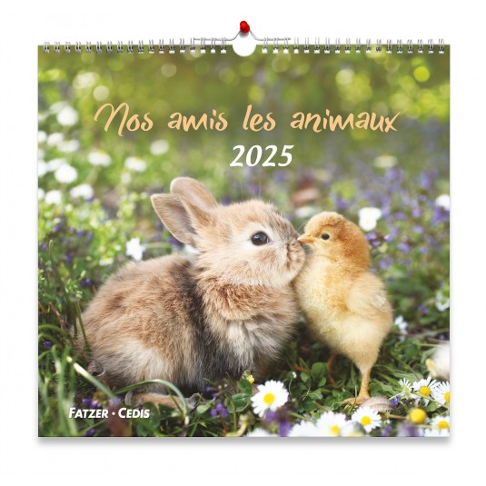 Calendrier nos amis les animaux 2025