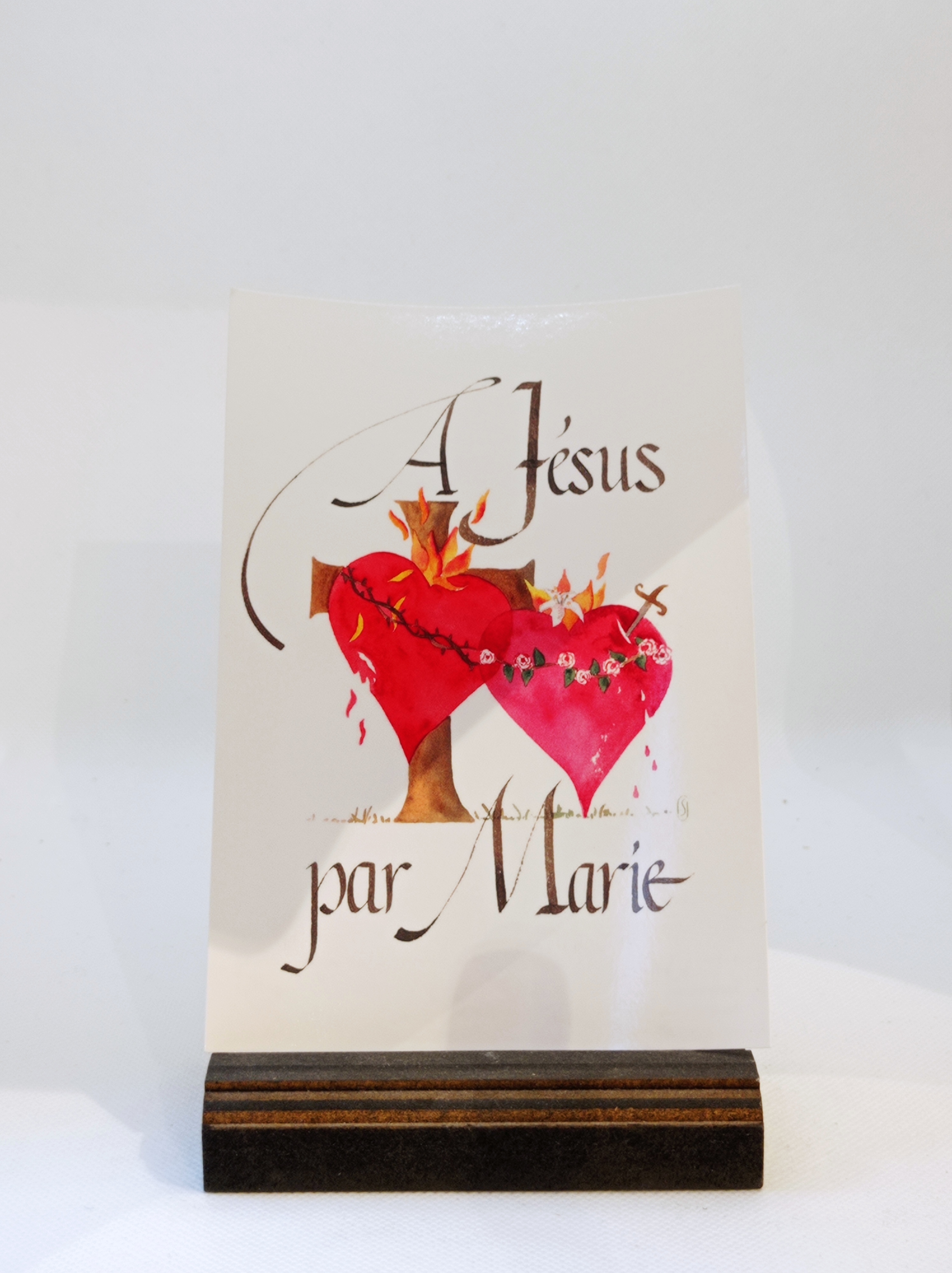 Carte a jésus par marie