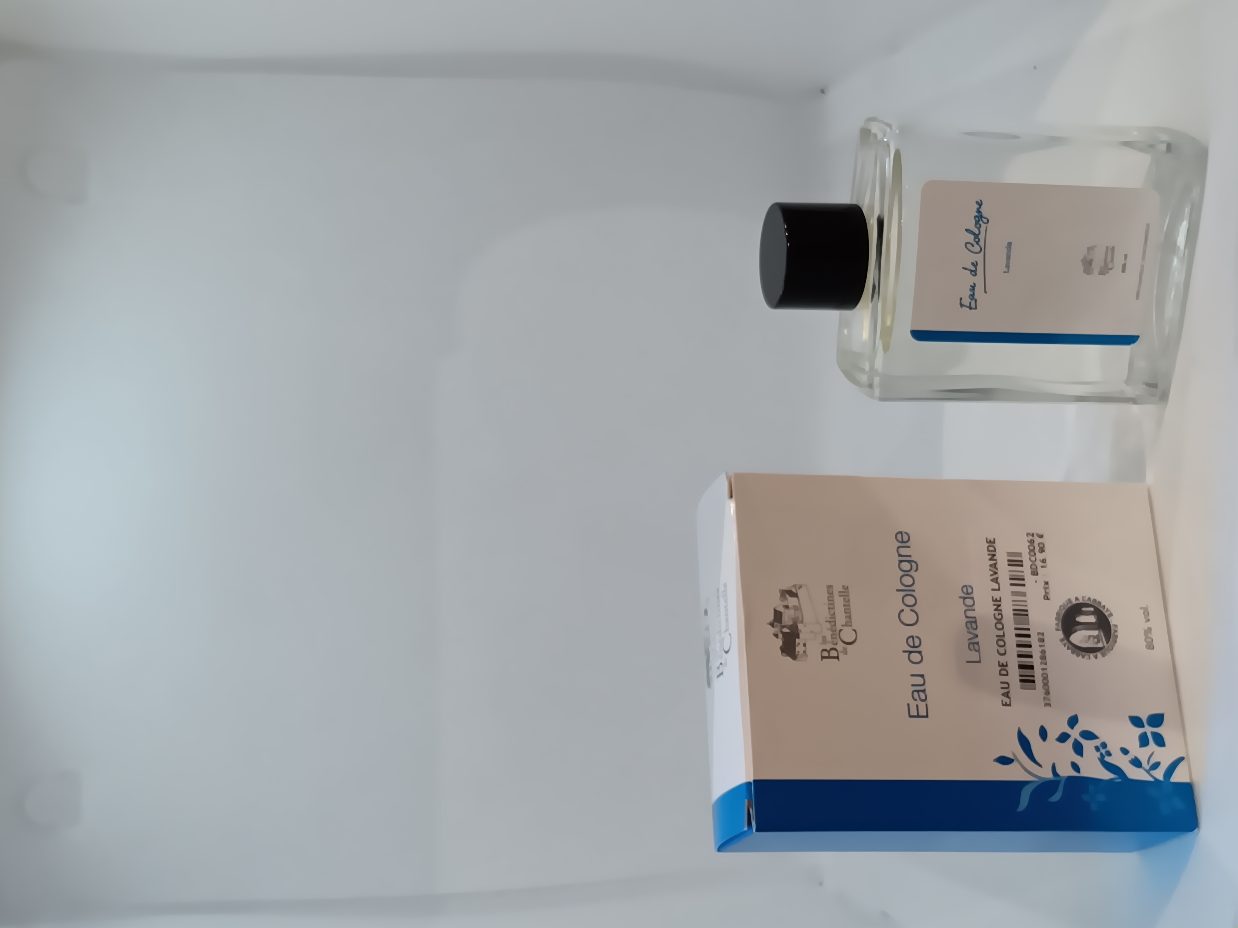 Eau de cologne lavande 80% vol - flacon 100 ml