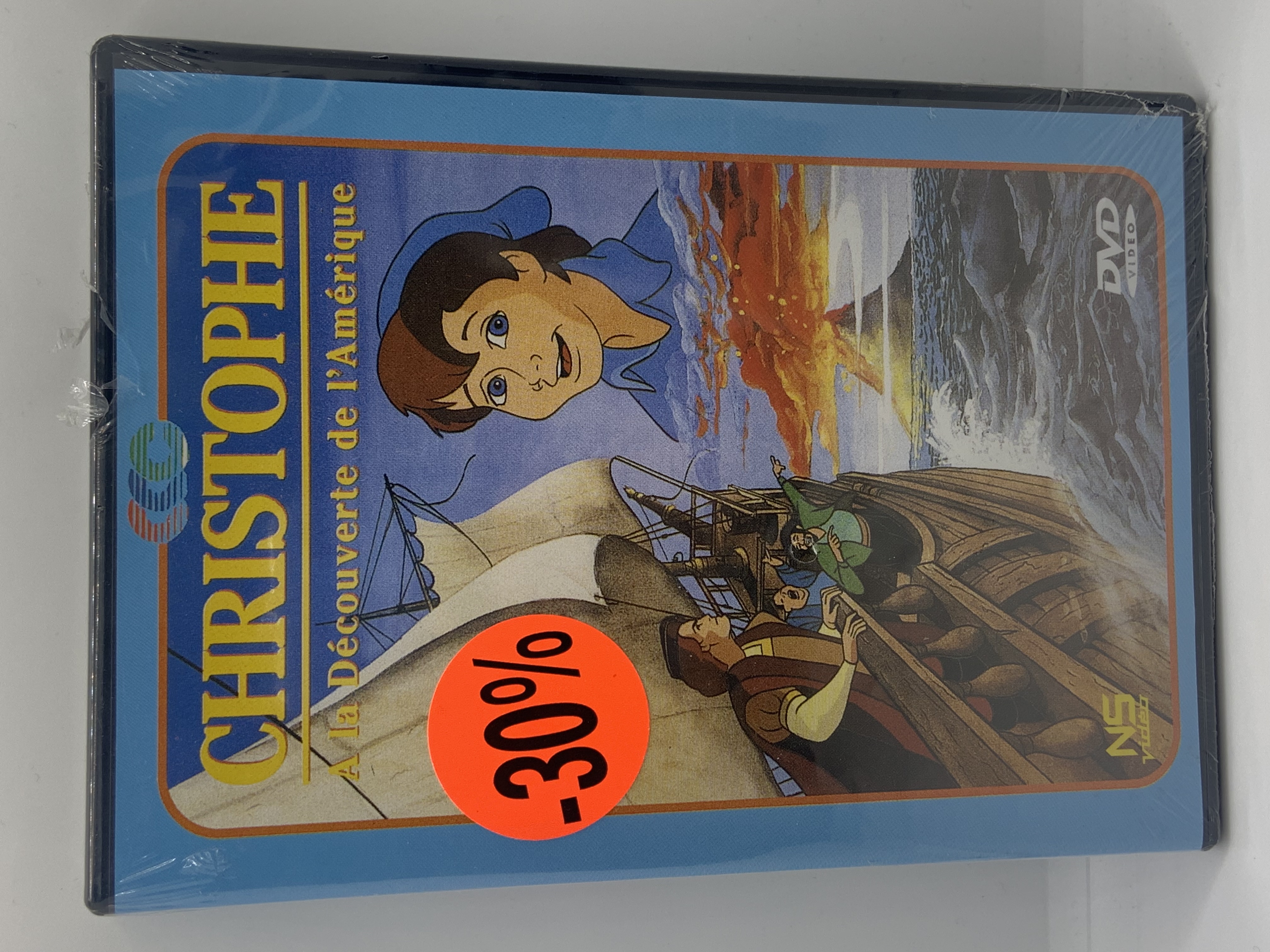 Christophe, a la decouverte de l'amerique - dvd