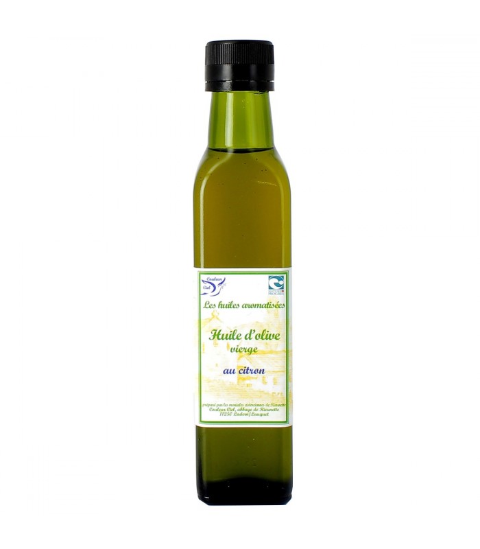 Huile d olive vierge au citron 250ml