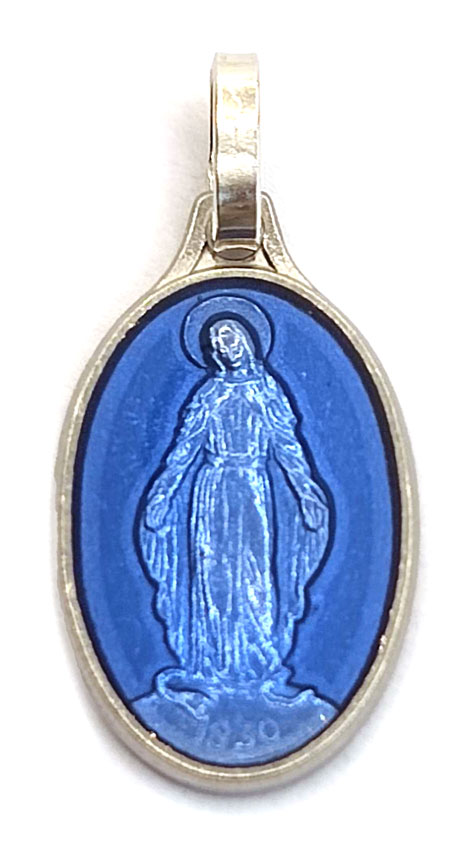 Miraculeuse bleu medaille 17mm