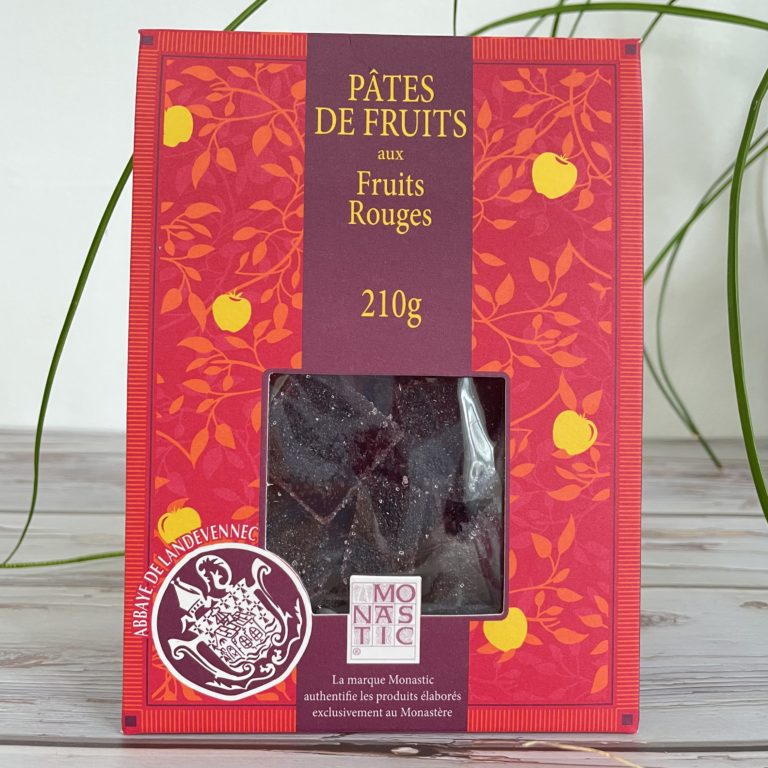 Ballotin de pates de fruits rouge 210g