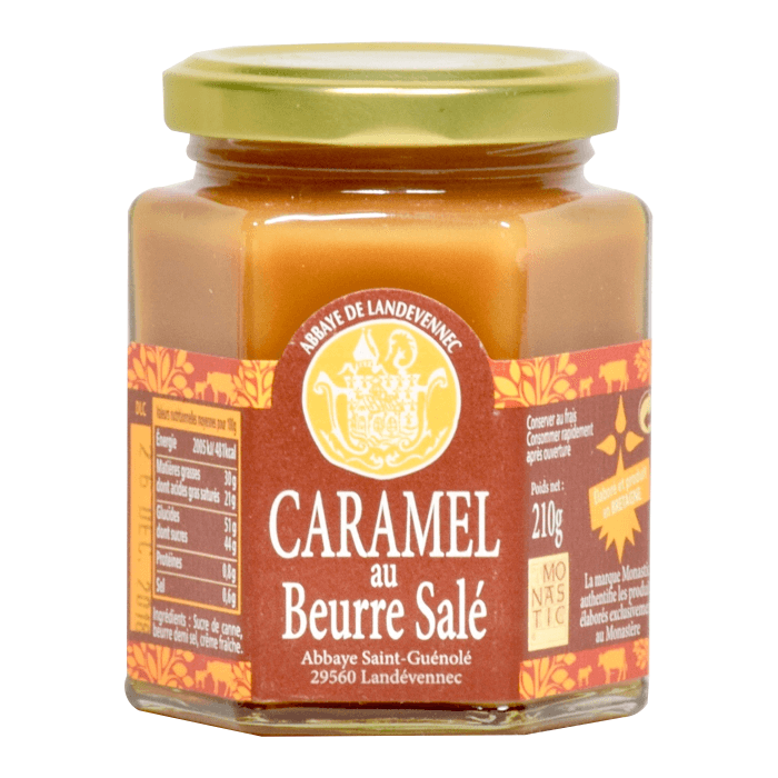 Caramel au beurre sale 210 grs pot