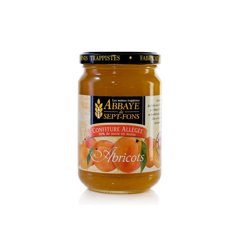 Confiture allegee d'abricots 370g