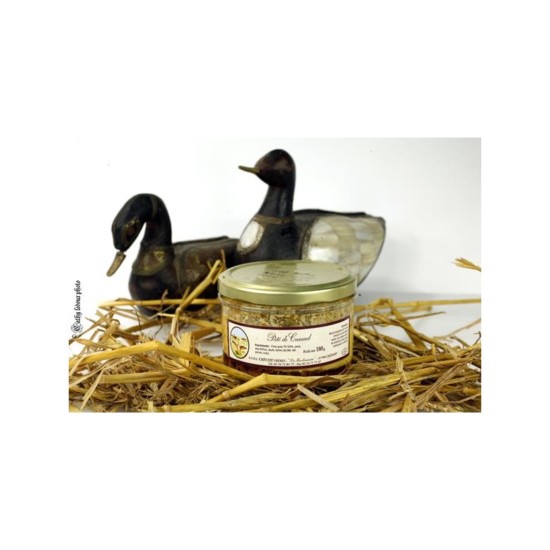 Pate canard 50% foie gras 180 gr