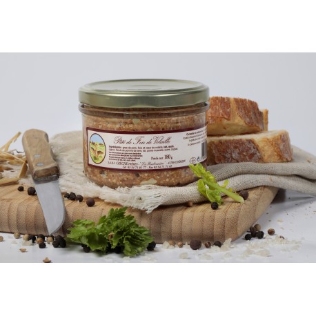 Pate foie volaille 180 gr